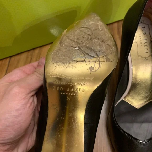 Ted Baker black pumps size 38 - Picture 5 of 6
